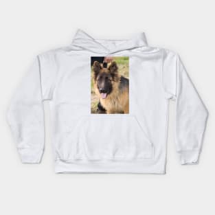 ebs german shepard Kids Hoodie